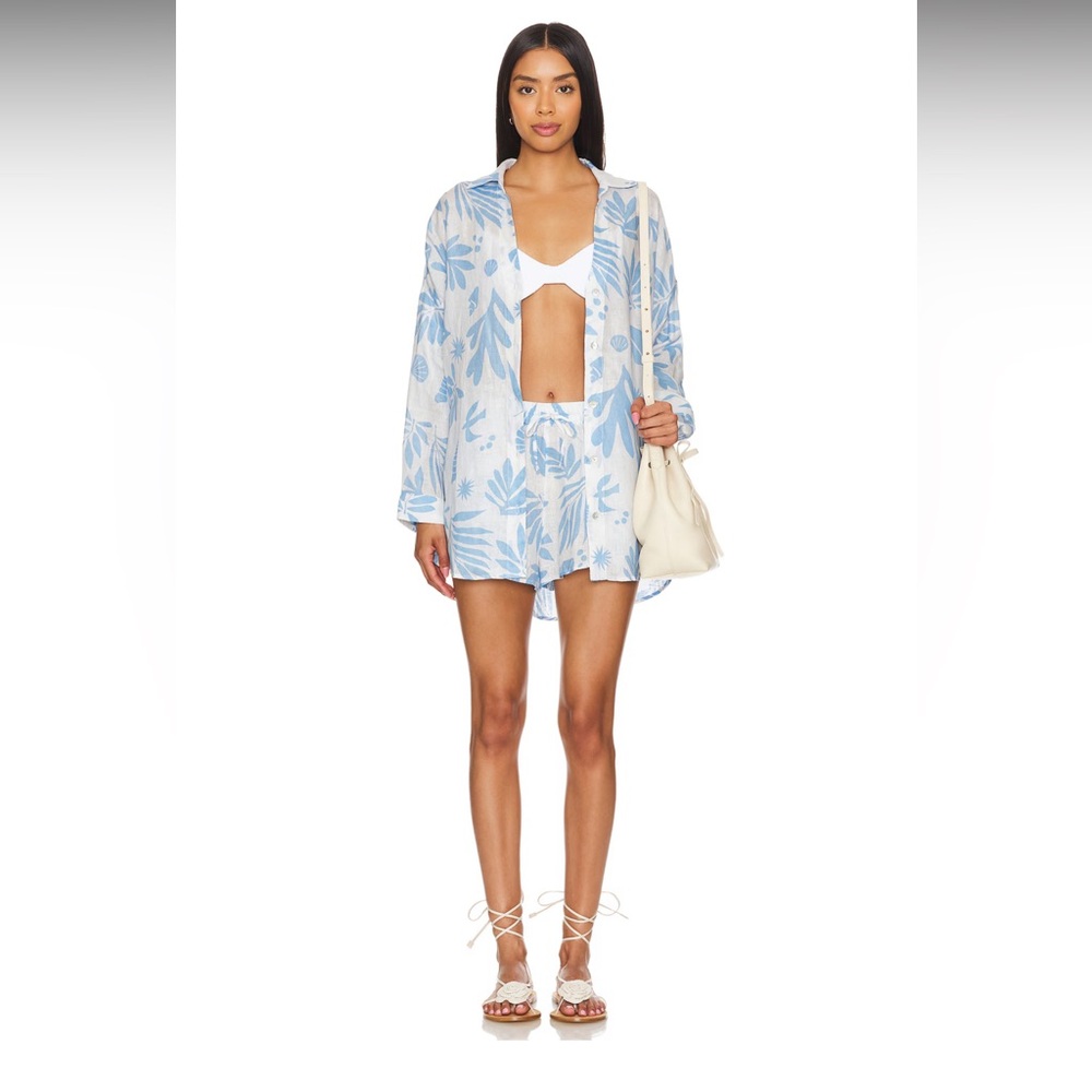 L*Space Rio Linen Shorts